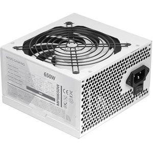 PC Voeding - MPIII650 - EU-Steker - Zwart - 99% Efficiëntie