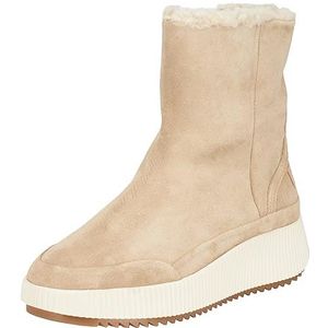 Shabbies Amsterdam - Chavi - Bootsneakers - Zand - Hoge Sneakers