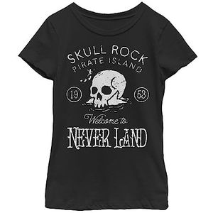 Disney T-shirt voor meisjes, Welcome To Skullrock, zwart, S