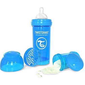 Twistshake Antikoliek-zuigfles voor baby's, 330 ml, 4+ maanden, groen