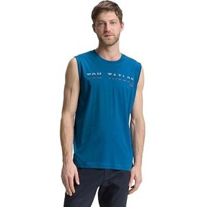 TOM TAILOR - 1046790 - Tanktop - Petrol - Mouwloos - Heren