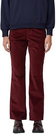s.Oliver RED LABEL - Corduroy Broek - Regular Fit - Rechte Pijpen
