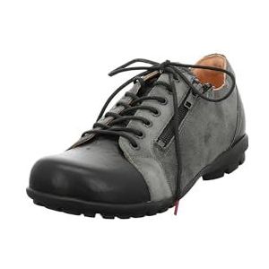 Think! heren KONG chromfrei gegerbte nachhaltige Halbschuhe, ASPHALT/KOMBI 2000