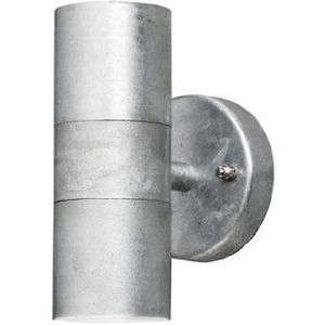 Gnosjö Konstsmide buitenlamp, Modena wandlamp, gegalvaniseerd grijs, 6 x 9 x 17 cm, 3 ml, 7571-320