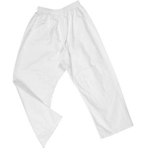 DEPICE Unisex - volwassen judo broek enkele broek, wit, 140 cm