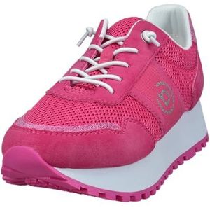 bugatti Low-Top sneakers voor dames, veterschoenen, Roze 3600, 37 EU
