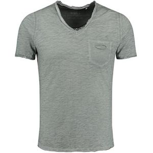 KEYLARGO Heren T-shirt MT SODA New V-Neck, Salie Green (1550), M