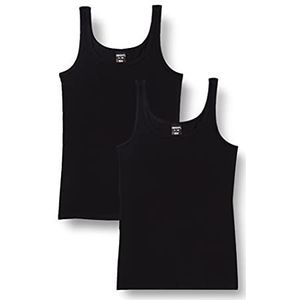 SCHIESSER - Onderhemd - Zwart - 2 Pack - Jersey