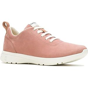 Hush Puppies Vrouwen Goede Lace Up Lederen Sneaker, Rose, 8 UK