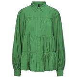 YAS Yaspala Ls Shirt S. Noos Blouse voor dames, groen, S