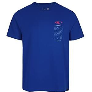 O'NEILL Tees California T-shirt met korte mouwen voor heren, 2 stuks, 15013 Surf The Web Blauw, XS/S