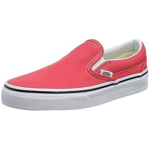Vans U Classic Slip-on, Low-Top Sneakers voor heren, Rode Cayenne True Wit, 40.5 EU