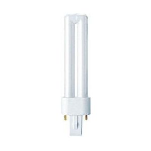 Osram Dulux S spaarlamp, G23-fitting, 9 watt, warmwit - 2700 K