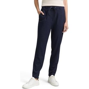 TOM TAILOR Damesbroek, 38650 - Navy White Pinstripe, 32W / 32L