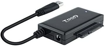 TooQ TQHDA-01A basisstation voor opslagstations USB 3.2 Gen 1 (3.1 Gen 1) Type-A Zwart
