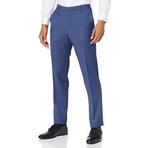 Pierre Cardin Future Flex Mix & Match Klassieke stoffen herenbroek, blauw, 48