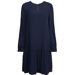 ESPRIT Damesjurk, 400/marineblauw, L