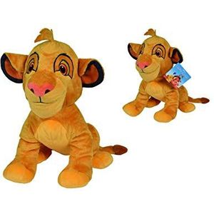 Nicotoy 6315876828 - Disney Lion King Simba, 50cm, knuffel, pluche, 0m+