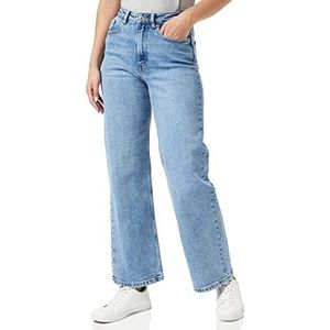 ONLY ONLJuicy Life Wide Jeans voor dames met hoge taille, Medium Blue Denim 2, 27W x 32L