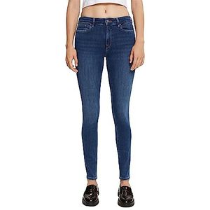 ESPRIT Dames Jeans, 902/Blue Medium Wash., 31W x 30L