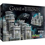 Wrebbit3D, Game of Thrones: Winterfell (910pc), 3D Puzzle, Ages 14+