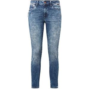Mavi Adriana Ankle Jeans voor dames, blauw (Random Shaded Glam 27937), 27W x 27L