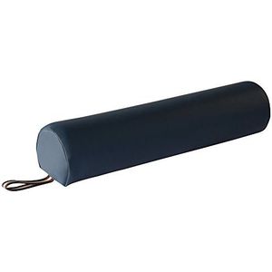 Master Massage 3/4 nekrol knierol lagerkussen voor massage fysiotherapie met PU bekleding - zwart
