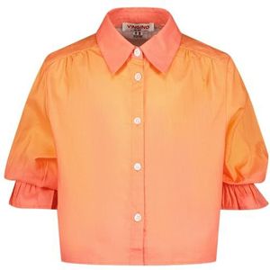 Vingino Lizan Blouse voor meisjes, Peach Coral, 6 Jaar