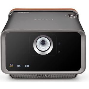 Viewsonic X10-4K UHD home cinema LED-projector (4K, 2.400 lumen, Rec. 709, HDR, 2x HDMI, USB, USB-C, WLAN-connectiviteit, Bluetooth, SD-kaartlezer, 2x 8 watt luidsprekers) antraciet-metallic