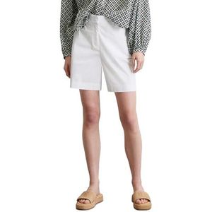 Marc OPolo Damesshort met stretchaandeel kort, wit, 38, wit, 38
