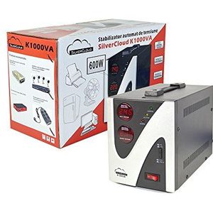 SilverCloud - K1000VA - Automatische Spanningsstabilisator - 1000VA - 600W