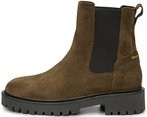Marc O'Polo - Chelsea Boots - Groen - Met Profielzool