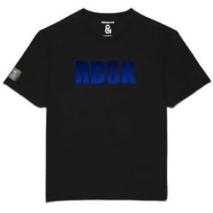 Redskins Velvet Quick T-shirt voor heren, Zwart, S