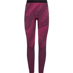 Odlo Dames Blackcomb Eco Base Layer Bottom, Festival Fuchsia-Space Dye, XL