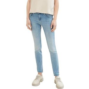 TOM TAILOR Damesjeans, taps toelopende pasvorm, 10142 - Light Stone Blue Denim, 29W / 30L