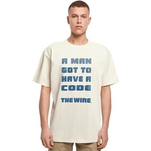 Merchcode Heren T-shirt 100% katoen zand S, zand, S