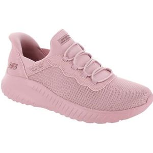 Skechers Dames Bobs Squad Chaos-Daily Inspiration Handsfree Slip-ins Sneaker, Roos, 6