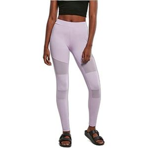 Urban Classics Tech mesh leggings voor dames, Lila., 3XL