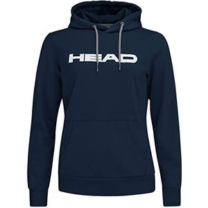 HEAD Dames Club Rosie Hoodie Hooded Sweatshirt, Donkerblauw, Groot