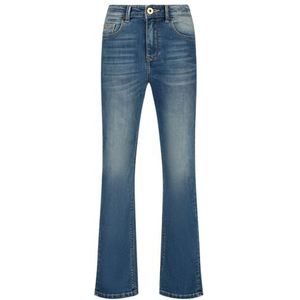 Vingino Girls Jeans Catie in Color Mid Blue Wash Size 14, blauw, 14 Jaar