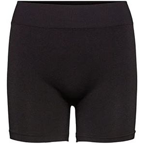 VERO MODA Vmjackie Seamless Mini Ga Noos Shorts voor dames, zwart, L/XL