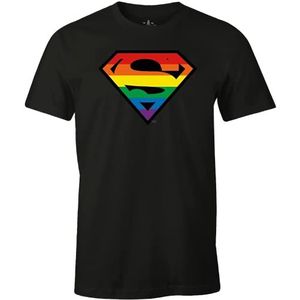 DC Comics MESUPMSTS054 T-shirt, zwart, XXL