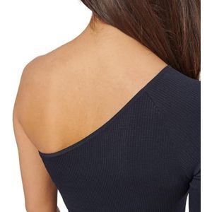 SLOGGI - EVER Infused Aloe Vera - Asymmetrische Top - Zwart