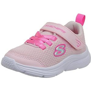 Skechers 303522l Ltpk Sneaker voor meisjes, Lichtroze Mesh Trim, 29 EU