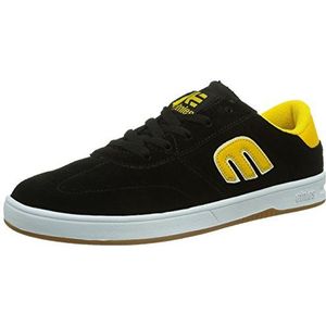 Etnies LO-Cut Skateboardschoenen voor heren, Zwart 974 zwart geel, 39 EU