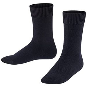 FALKE Uniseks-kind Sokken Comfort Wool K SO Wol eenkleurig 1 Paar, Blauw (Dark Marine 6170), 23-26