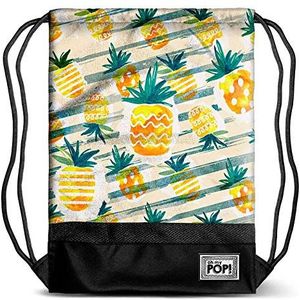 Oh My Pop Pop! Ananas-Storm Drawstring Bag gymtas, 48 cm, geel (geel)
