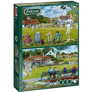 Sporting Greens Village - 2x1000 stukjes (Falcon de luxe)