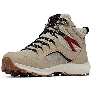 Columbia Re-Peak Mid Wandellaarzen voor heren, canvas Tan, zwart, 44, Canvas Tan Zwart, 44 EU