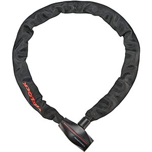 Trelock Unisex - volwassenen kettingslot 2232513909 kettingslot, zwart, 85 cm/Ø 5 mm